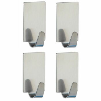 Wenko Súprava 4 nehrdz. samolepiacich háčikov Shiny