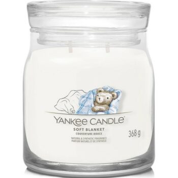 Yankee Candle Vonná sviečka stredná Signature Soft Blanket, 368 g