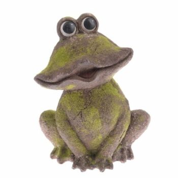 Záhradná dekorácia Žaba, MgO keramika, 28 x 22 x 38 cm