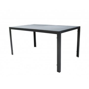 Záhradný stôl Haggen, 150 x 90 x 74 cm, hliník