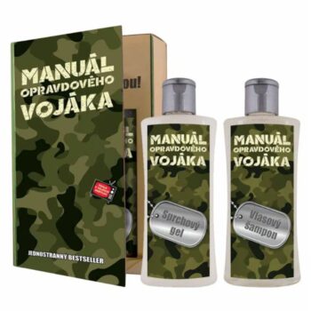 bohemia Gifts Kozmetická súprava kniha - Pre vojaka