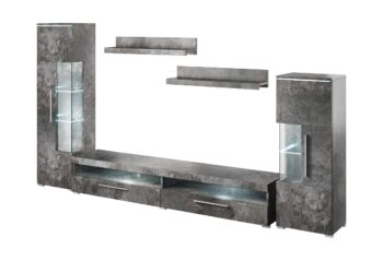 ASIA 09 obývacia stena I, schiefer