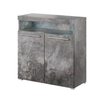 ASIA 45 2-dverová komoda, schiefer