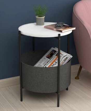 BANDE okrúhly konferenčný stolík, biela