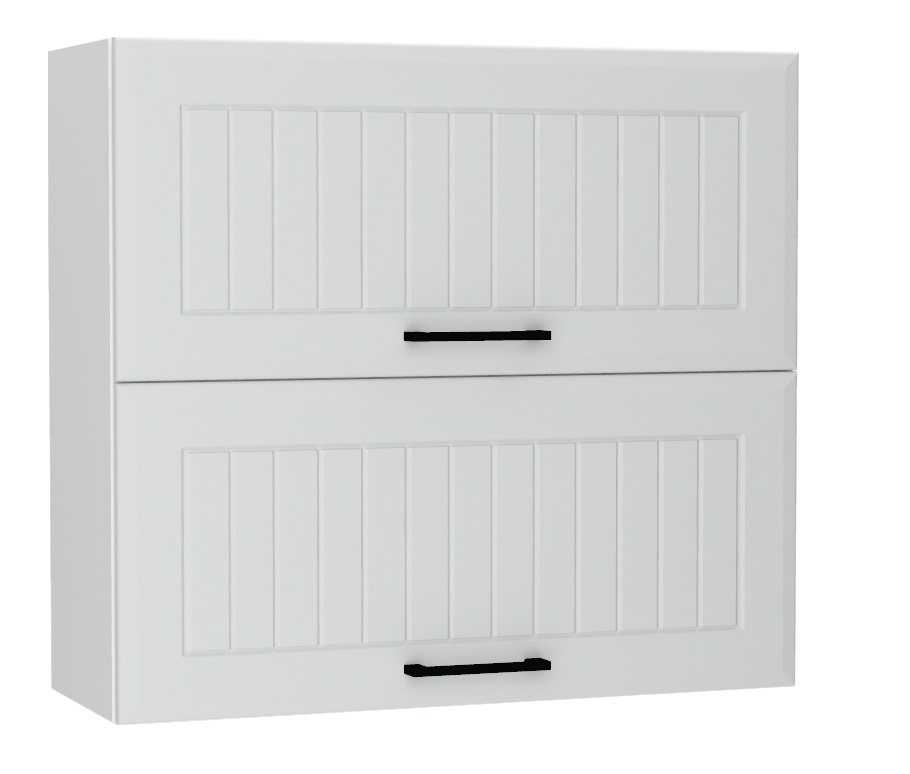 BERTA horná kuchynská skrinka W80GRF/2, sivá BERTA horná kuchynská skrinka W80GRF/2, sivá