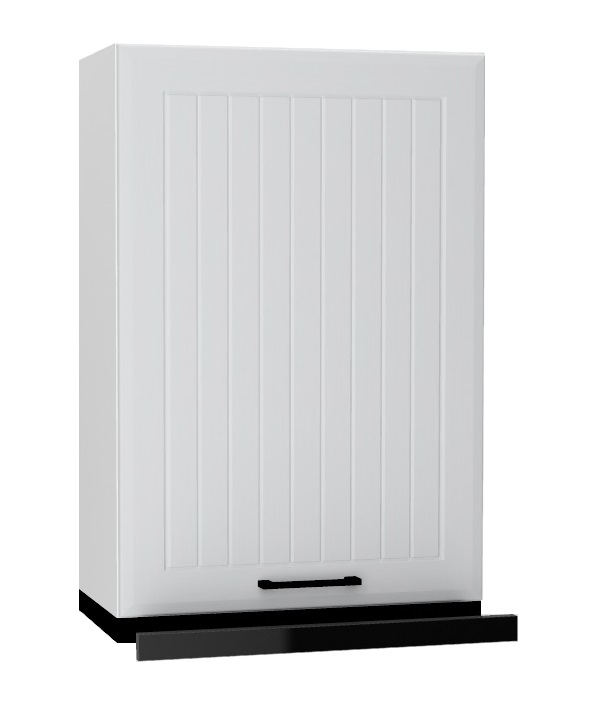 BERTA kuchynská skrinka s digestorom W60 88, čierna/sivá BERTA kuchynská skrinka s digestorom W60 88, čierna/sivá