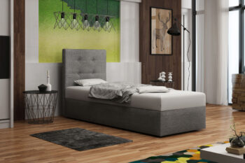 BONEMI čalúnené jednolôžko 90, bez úložného priestoru, COSMIC 160