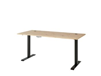 BURGON 75 kancelársky stôl, dub Artisan / grafit