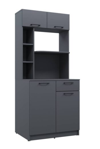 CAPSULE kuchynská skrinka NO1, grafit