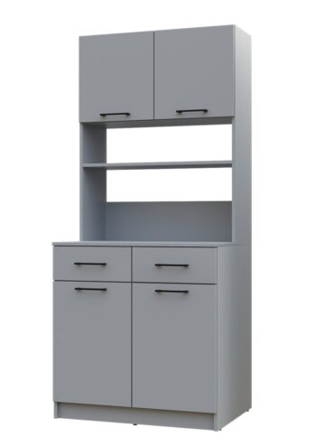 CAPSULE kuchynská skrinka NO2, sivá