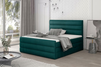 CATARINE 06 boxspringová posteľ 140x200, Monolith 37