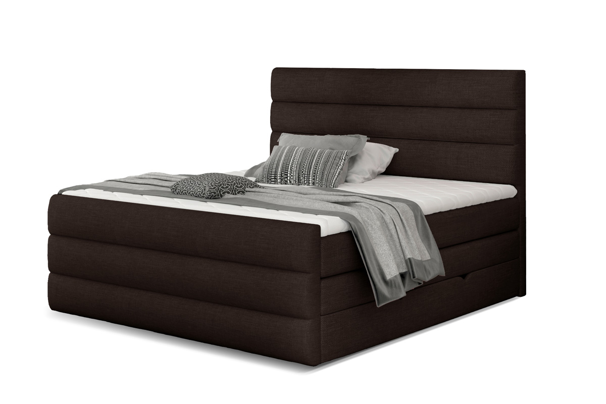 CATARINE 15 boxspringová posteľ 160x200, Sawana 26 CATARINE 15 boxspringová posteľ 160x200, Sawana 26