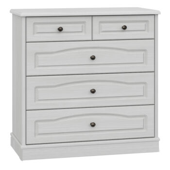 CATHERINE komoda, ľadový dub/biela