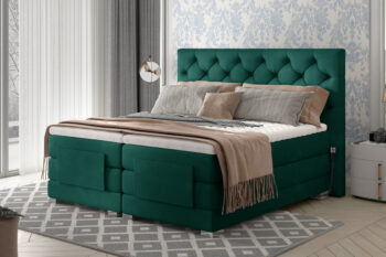 CEDRIK 10 polohovacia posteľ 140x200, Monolith 37