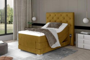 CEDRIK 11 polohovacia posteľ 90x200, Monolith 48