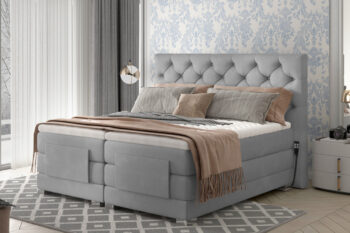 CEDRIK 13 polohovacia posteľ 140x200, Monolith 84