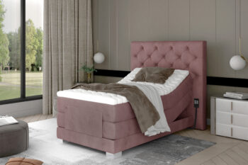 CEDRIK 14 polohovacia posteľ 90x200, Mat Velvet 63