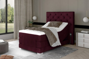 CEDRIK 15 polohovacia posteľ 90x200, Mat Velvet 68