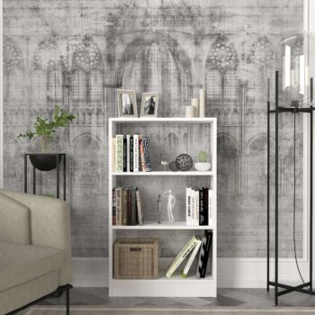 CELTA policový regál, biela