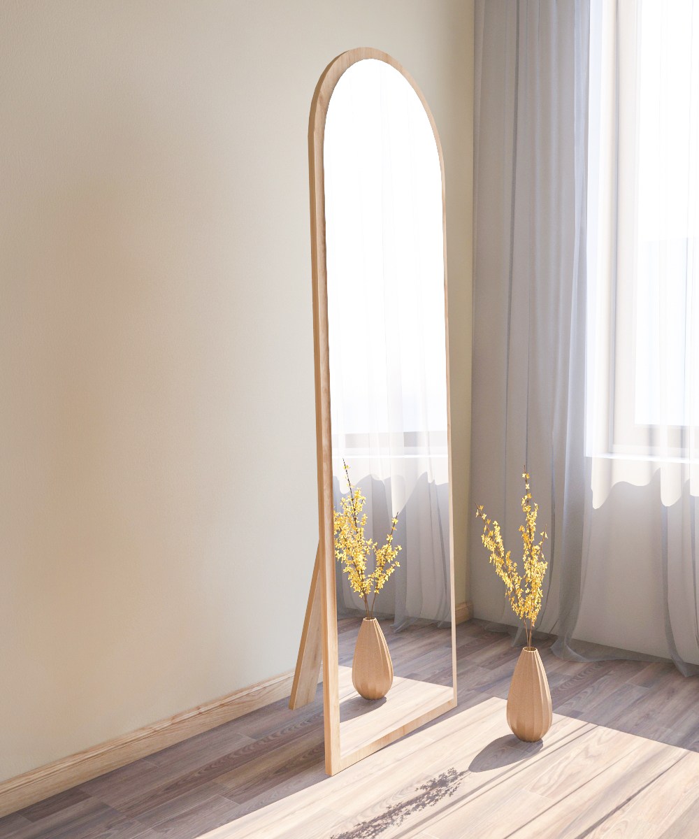 CLYDE vysoké zrkadlo, prírodné CLYDE vysoké zrkadlo, prírodné