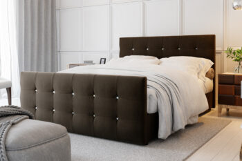 CROATA čalúnená manželská posteľ 140 x 200 cm, COSMIC 800