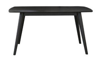 CROW jedálenský stôl 150x90, čierna