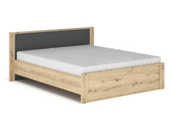 DOMICA manželská posteľ 160, artisan/sivá