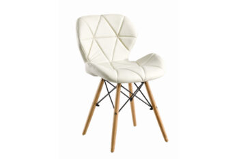 DORSET II čalúnená stolička, biela