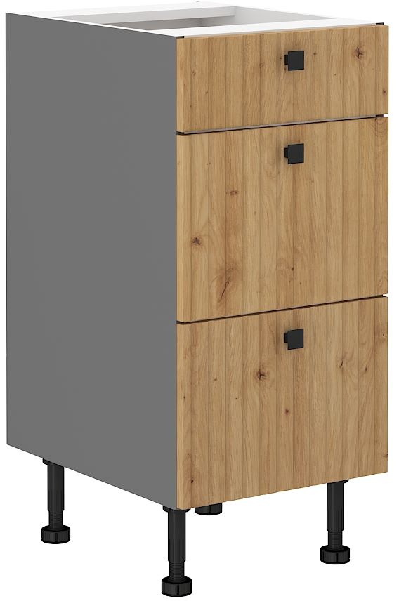 Dolná kuchynská skrinka EVA 40D 3S BB Dolná kuchynská skrinka EVA 40D 3S BB