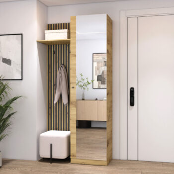 ELLA 2 predsieňová stena, dub Artisan