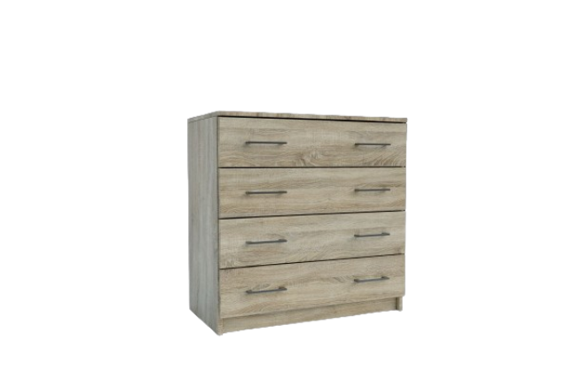 ENIJA 4 zásuvková komoda-dub Sonoma ENIJA 4 zásuvková komoda-dub Sonoma