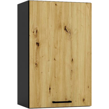 EVA kuchynská skrinka W45 P/L, dub Artisan / grafit