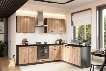 EVA kuchynská zostava 260 dub Artisan / grafit