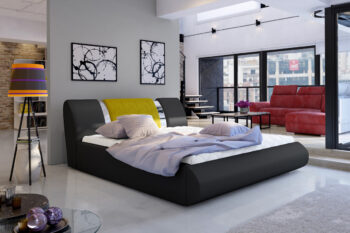 FERIE 140 čalúnená posteľ, Soft 11/Omega 68