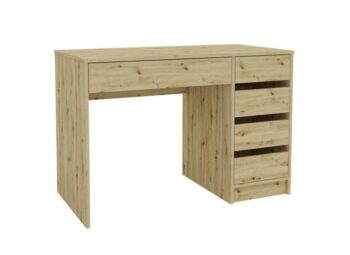 FIO písací stôl pravý, dub Artisan