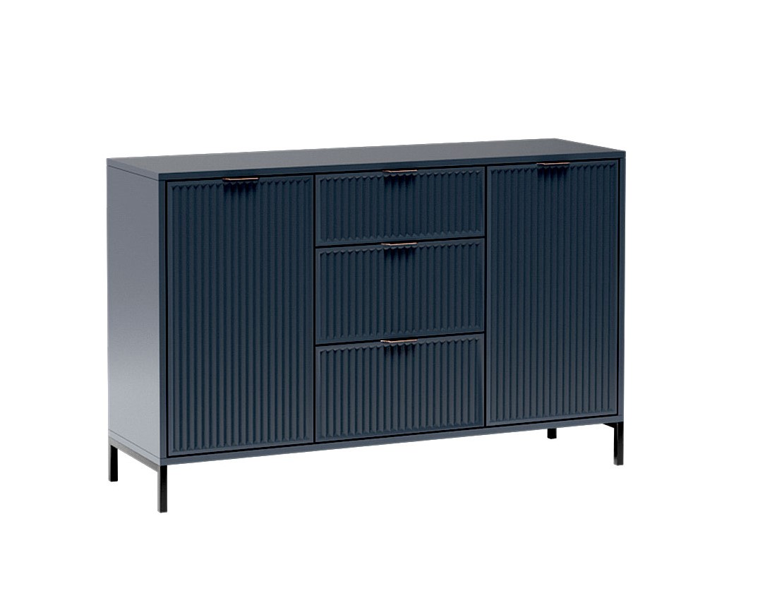 GRACE STYLES široká komoda LS-2, indigo GRACE STYLES široká komoda LS-2, indigo