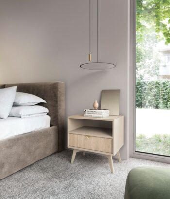 GUMP nočný stolík S54, bežový