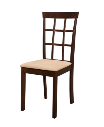 HELENA masívna jedálenská stolička, antický dub/krémová