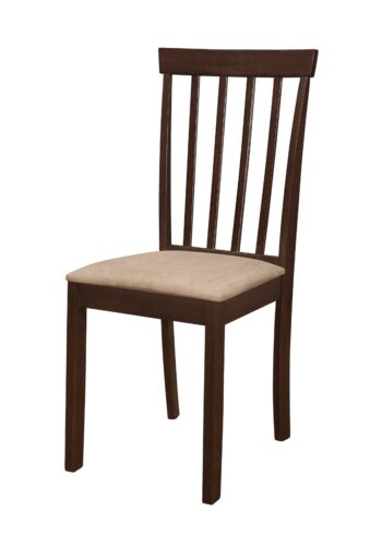 HOUSTON jedálenská stolička, tmavé cappuccino/krémová