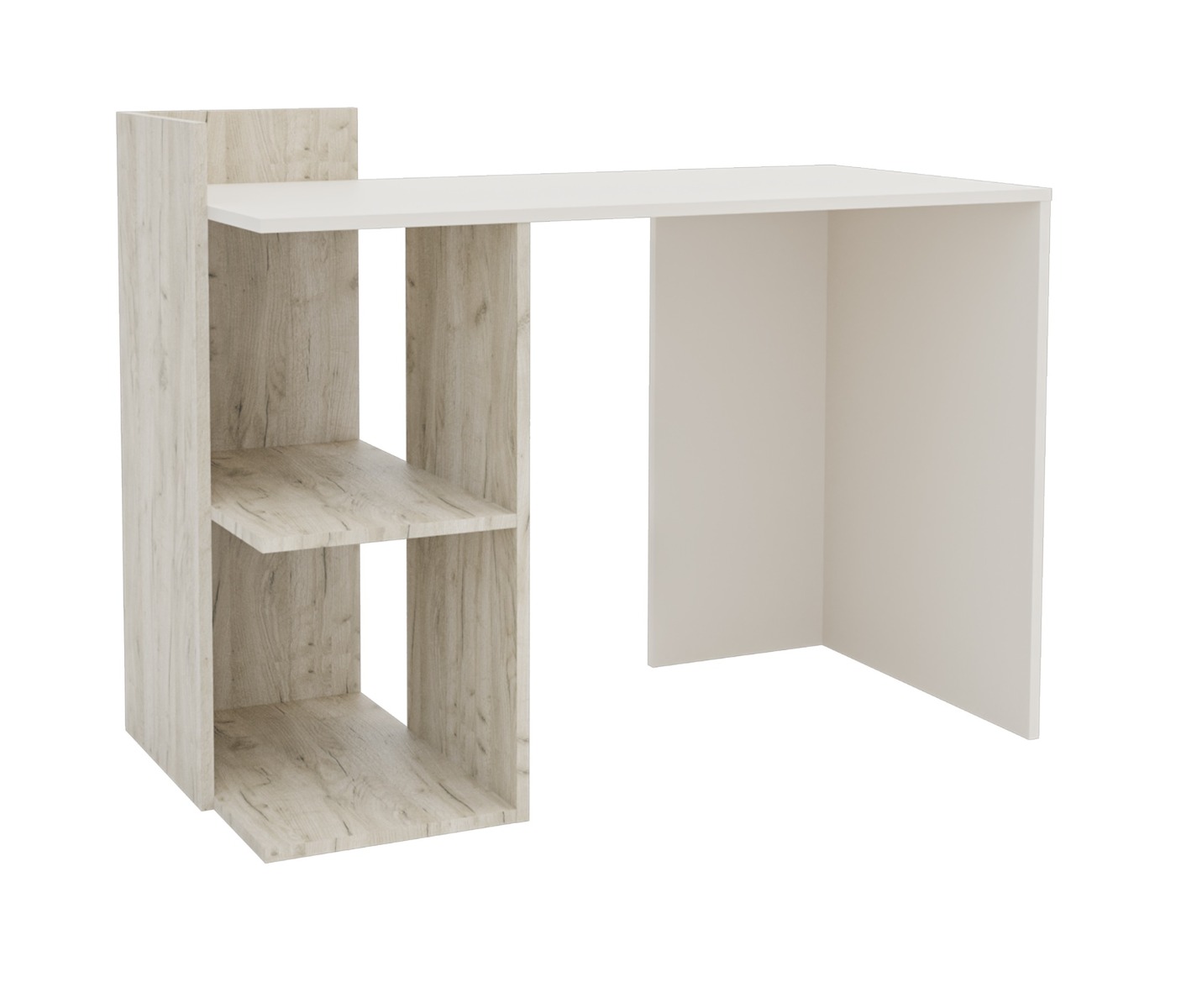 IDON písací stolík, satén / dub Kraft IDON písací stolík, satén / dub Kraft