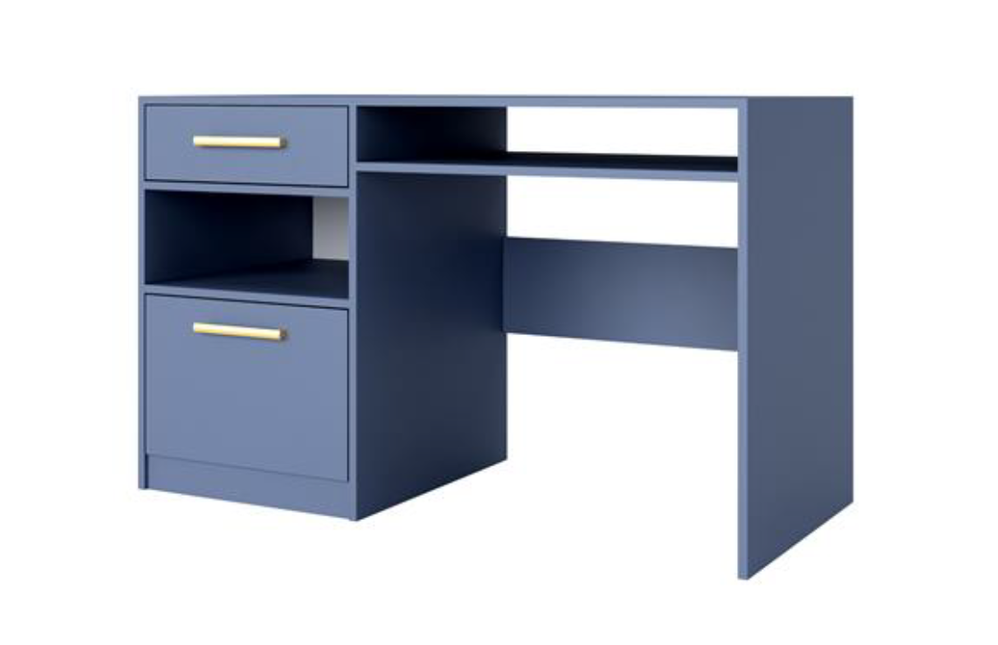 INDI písací stolík, modrá INDI písací stolík, modrá