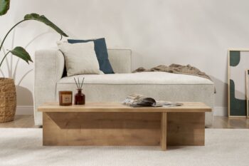 JANI dlhý konferenčný stolík, dub Sapphire