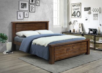 JERSEY KING 180 manželská posteľ, orech