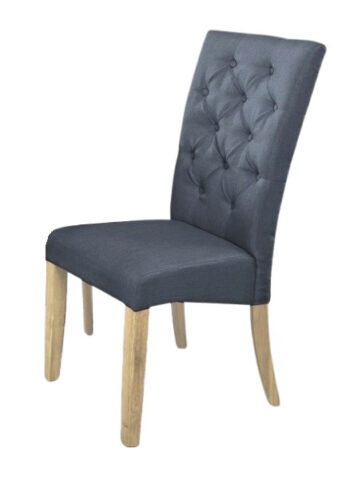 Jedálenská stolička Atena šedá/natural