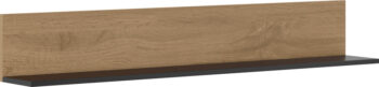 KALI nástenná polica, apalačský dub/antracit