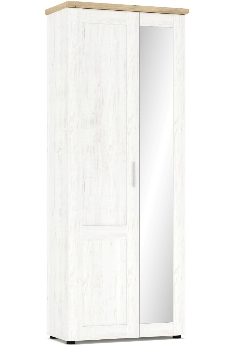 KELIES šatníková skriňa, borovica Andersen / dub Artisan KELIES šatníková skriňa, borovica Andersen / dub Artisan