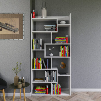 KLAPP policový regál, biela