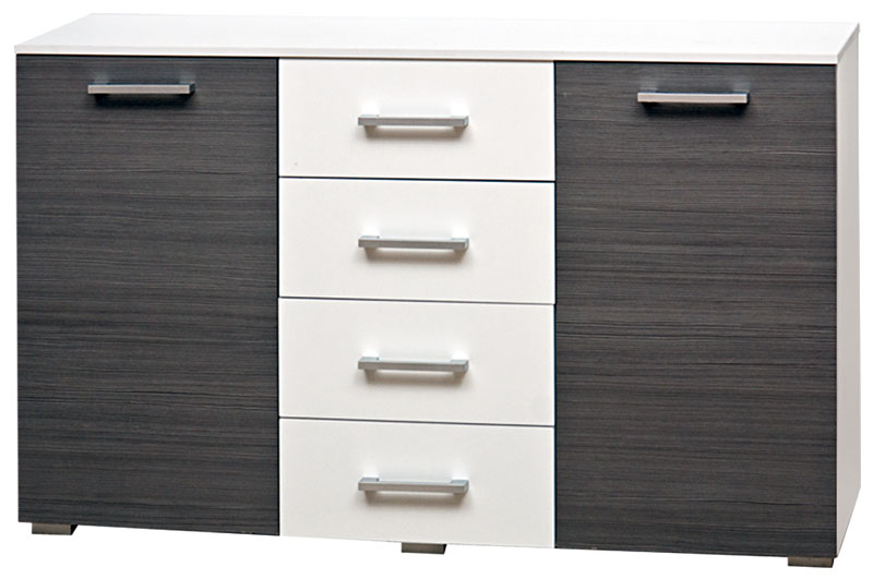 KRUS kombinovaná komoda, biela/dakar KRUS kombinovaná komoda, biela/dakar