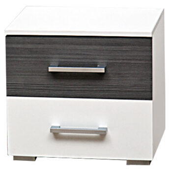 KRUS nočný stolík, biela/dakar