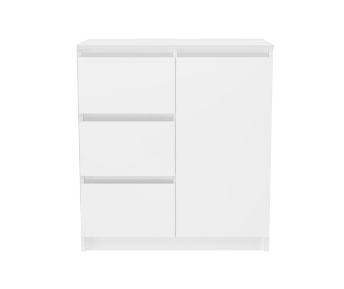 Komoda MALLORCA 1D3S, biela Komoda MALLORCA 1D3S, biela